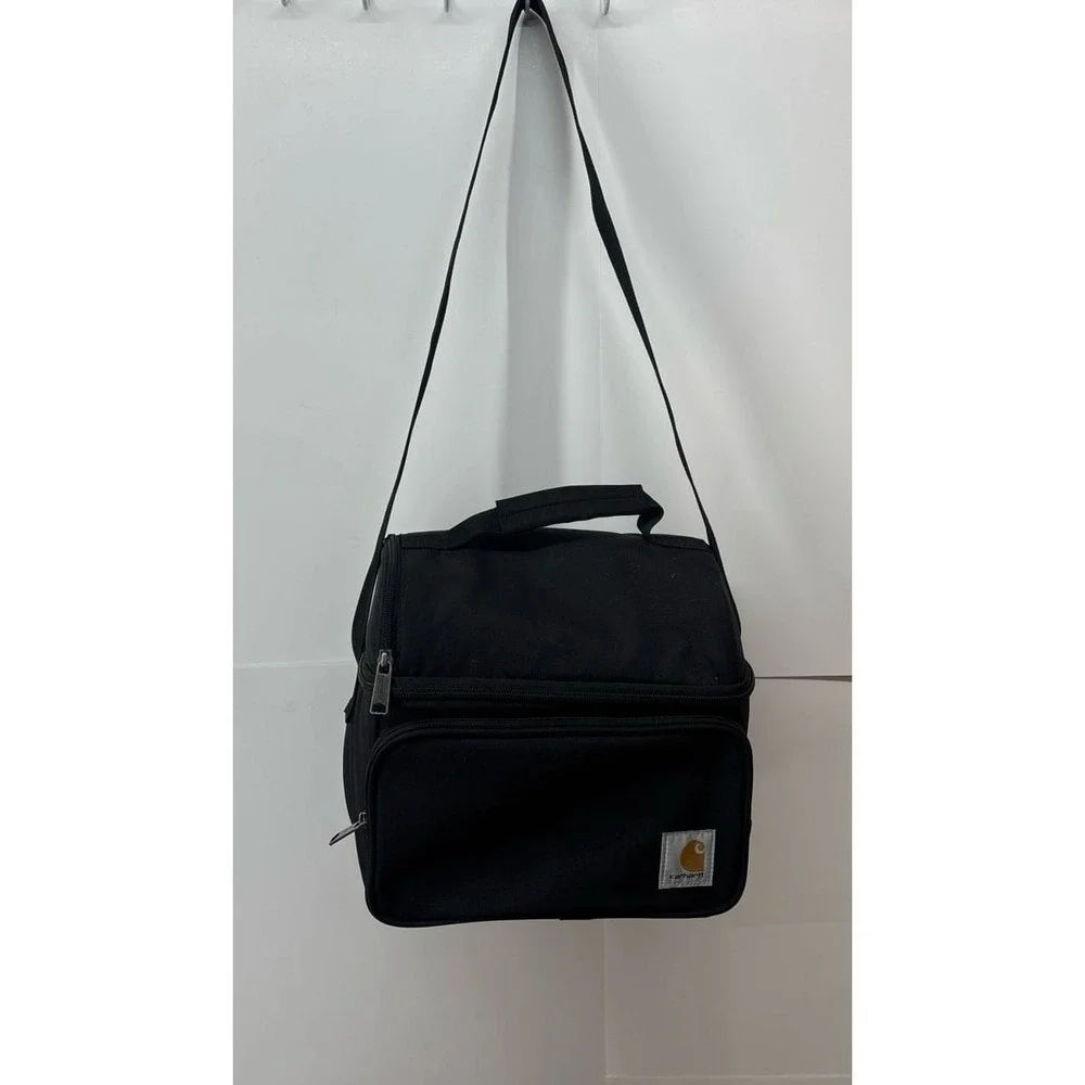 Carhartt black lunchbox (9x10) insulated with Strap